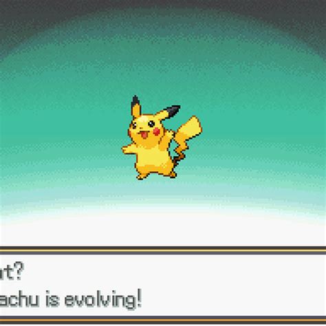 Pokemon Evolution Chart Pikachu