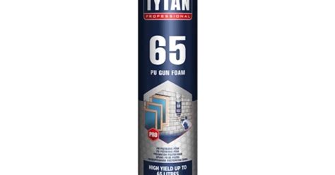 Tytan 65 Vară Spumă Poliuretanică de Pistol 870 ml Tytan Professional