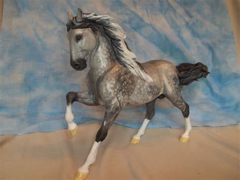 Cm Breyer Lovely Andalusian Dapple Grey Custom Horse Horses Custom