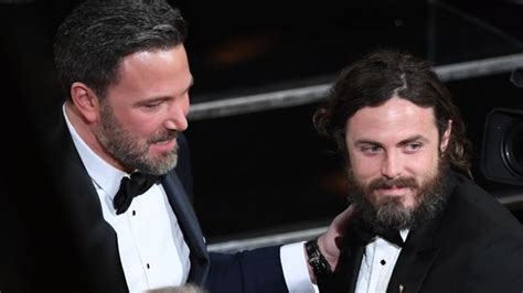 Nice Ben Affleck Gets All Weepy Over Brother Caseys Oscar Win Check