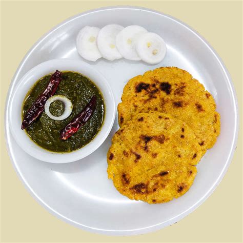 How To Make Makki Ki Roti Aur Sarso Ka Saag Recipe