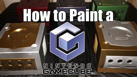 How To Paint A Nintendo Gamecube Youtube