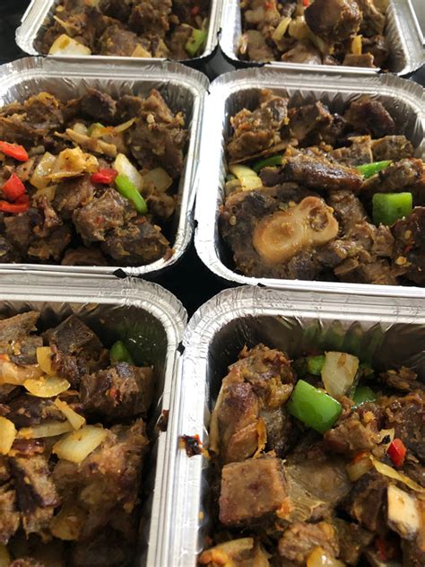 Asun Grilled Peppered Goat Meat Chicsnacks