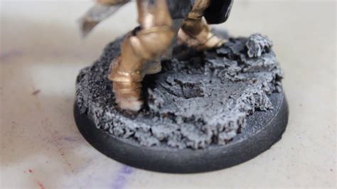 40k Basing Tutorial Simple Warhammer 40k Bases Youtube