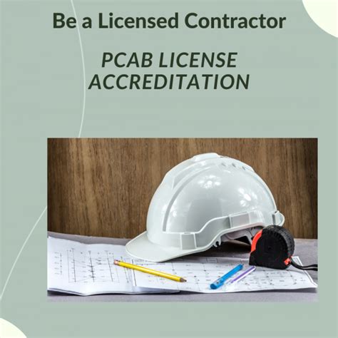 Pcab License Services Become A Licensed Contractor