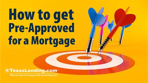 How To Get Pre Approved For A Mortgage