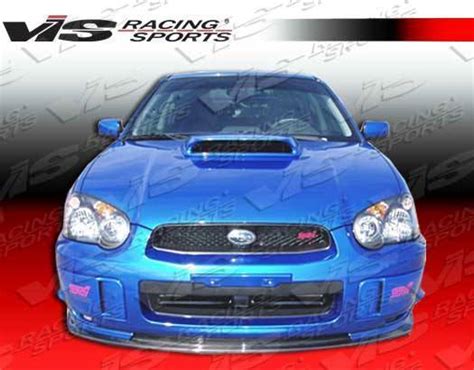 2004 2005 Subaru Wrx Sti Oem Style Carbon Fiber Front Lip