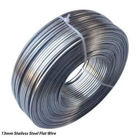 13mm Stainless Steel Flat Wire At Rs 85 Kg Stainless Steel Wire In