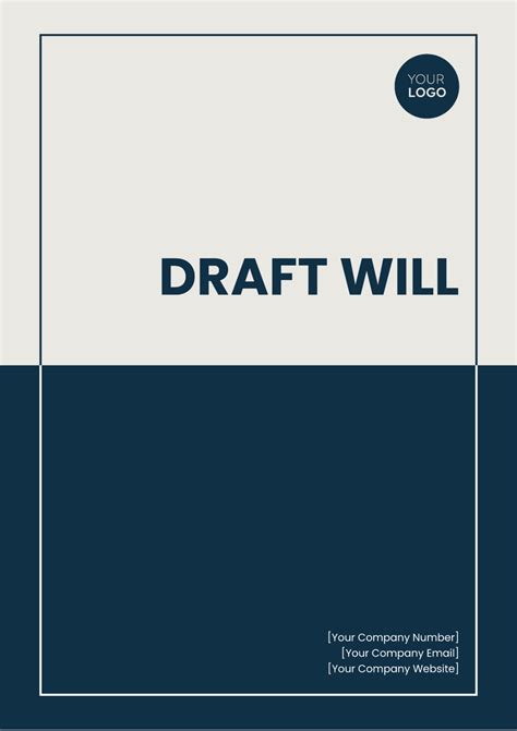 Free Will Templates Edit Online And Download