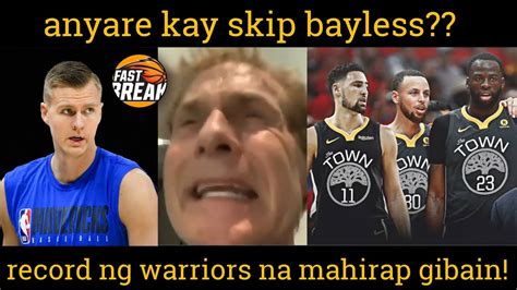 Record Ng Warriors Na Hindi Magiba Giba Skip Bayless Nainlove Kay