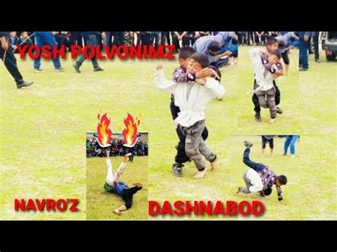 DASHNABOD NAVRO Z KURASH BU YOSH POLVON 5 TA HALOLLADI YouTube