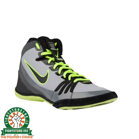 Nike Freek Wrestling Shoes Greyneon Fight Store Ireland