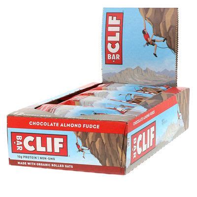 Clif Bar Energy Bar Chocolate Almond Fudge Bars Oz G