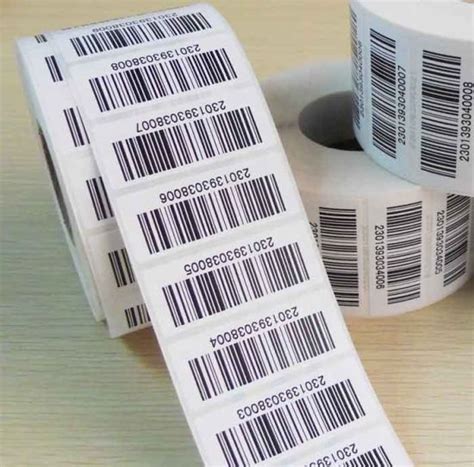 White Paper Printed Barcode Label For Garments Size X Inch At Rs