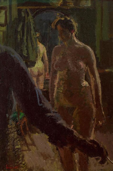 The Studio The Painting Of A Nude Painting By Walter Sickert Pixels