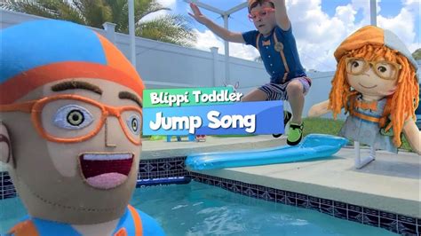 All New Jumping With The Blippi Dressed Toddler Fun For Kids Jump Song