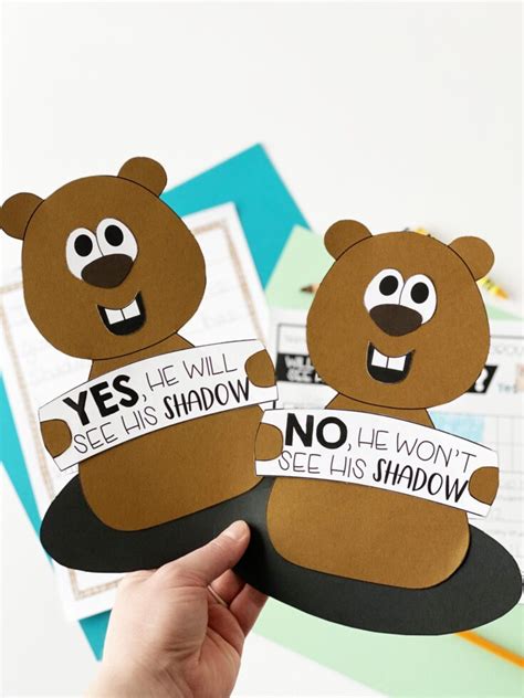 Groundhog Day Crafts - Oh My Creative