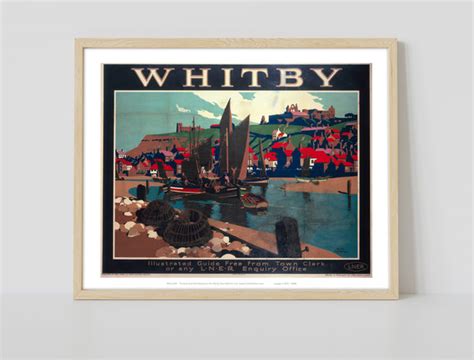 Whitby Lner 11x14inch Premium Art Print Star Editions