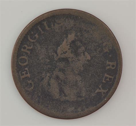 Ireland Half Penny Hibernia King George Iii Property Room