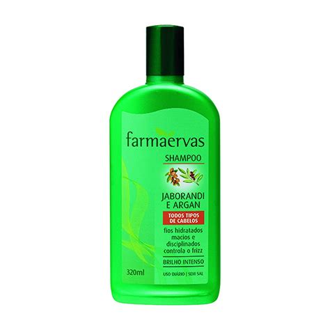 Shampoo Antifriz Jaborandi E Argan Farmaervas Ml Submarino