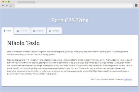 Amazing Css Tabs Even Beginners Can Implement Mechanical