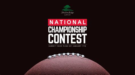 National Championship Contest - Shadow Ridge