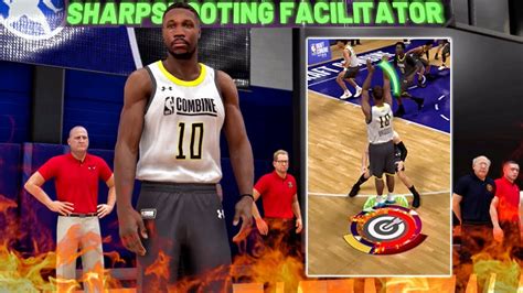 NBA 2K20 MY CAREER DRAFT COMBINE Best SF Sharpshooter Build