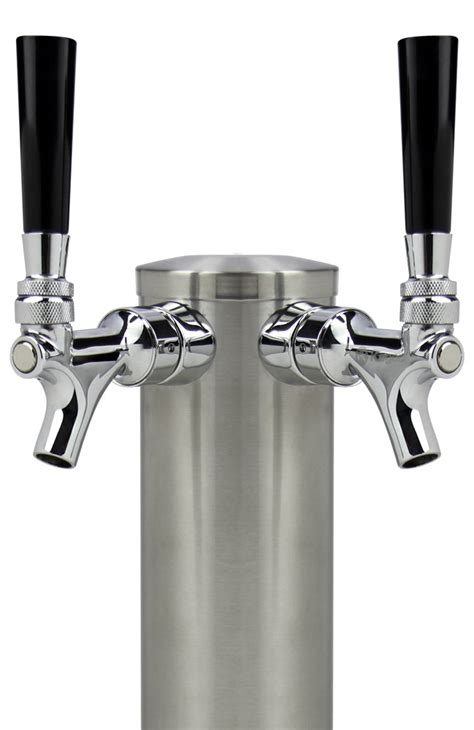 Kegco Dt Bs Tall Brushed Stainless Steel Tower Standard