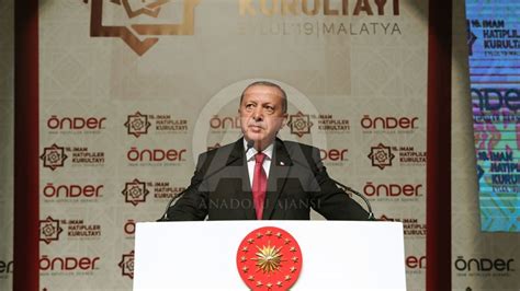 Türkiye Cumhurbaşkanı Recep Tayyip Erdoğan Malatya da Anadolu Ajansı