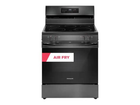 Frigidaire Fcre308cas 30 53 Cu Ft Electric Range With Air Fry