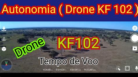 Drone Kf Teste De Autonomia De Tempo De V O Gravando V Deo No