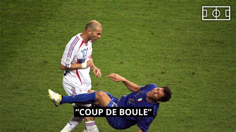 Le Coup De Boule De Zidane Coupe Du Monde Youtube