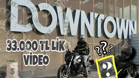 33000 Tl Lİk Vİdeo •• Downtown •• Motovlog •• Domİnar250 •• Youtube