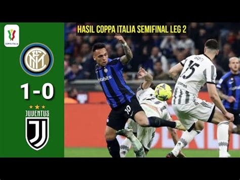 Hasil Coppa Italia Tadi Malam Inter Milan Vs Juventus Jadwal