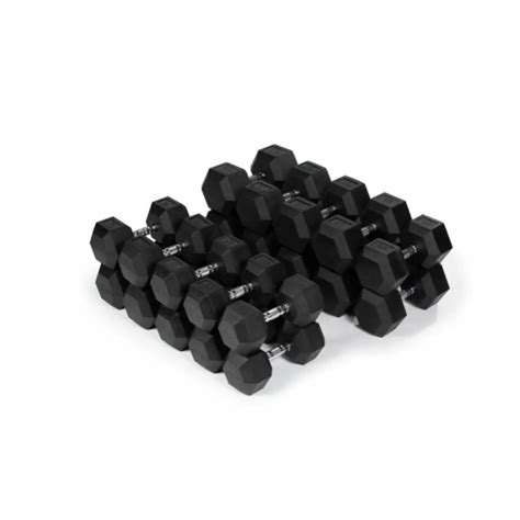 Гексагональный гантельный ряд Fitnessport FF 51D2C-40/50kg (6 пар) 540 ...
