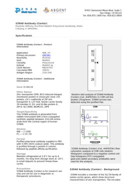 Fillable Online Funakoshi Co S A Antibody Center Funakoshi Co Fax