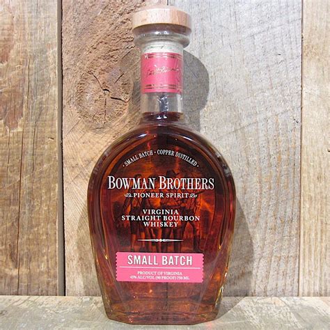 Bowman Brothers Small Batch Bourbon Ml Oak And Barrel