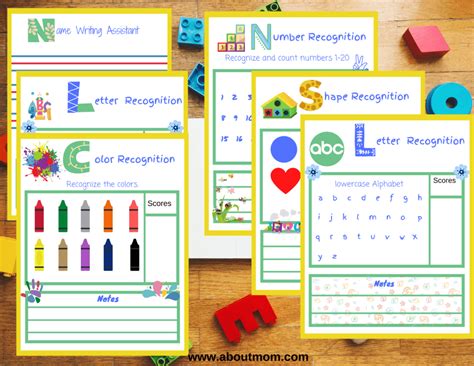 Kindergarten Readiness Assessment Printables About A Mom