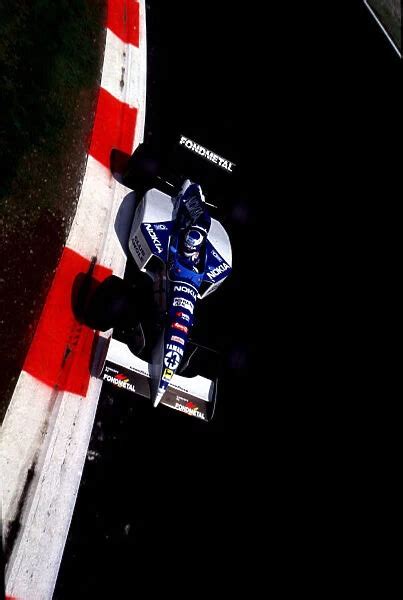 1995 ITALIAN GP Mika Salo Tyrrell Rounds The Parabolica