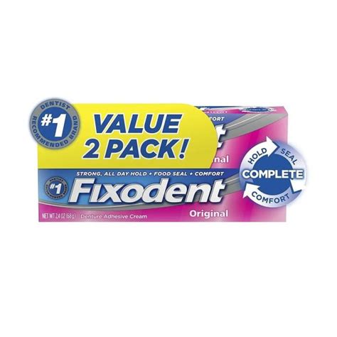 Fixodent Denture Adhesive Cream Original Dolans Pharmacy