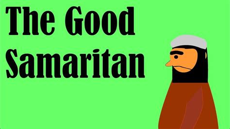 The Good Samaritan Story For Kids Sunday School Lesson Youtube