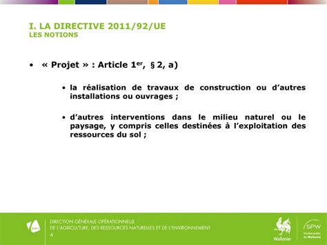 La législation encadrant lévaluation des incidences sur l