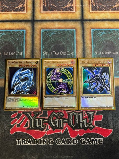 Mavin Yugioh Blue Eyes White Dragon Dark Magician Red Black Maximum