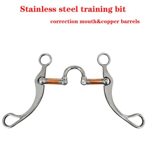 Stainless Steel Snaffle Bit Horse Bits Western Sna... – Grandado