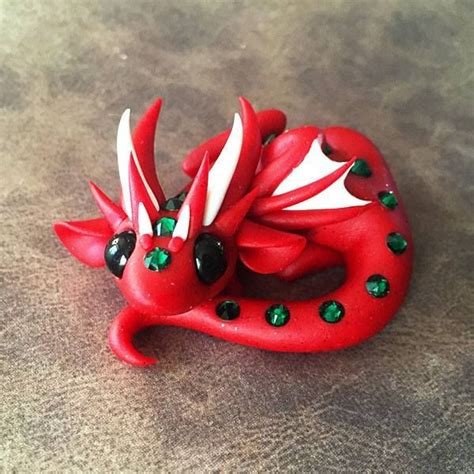 by Dragons and Beasties Polymer Clay Kunst, Polymer Clay Dragon ...