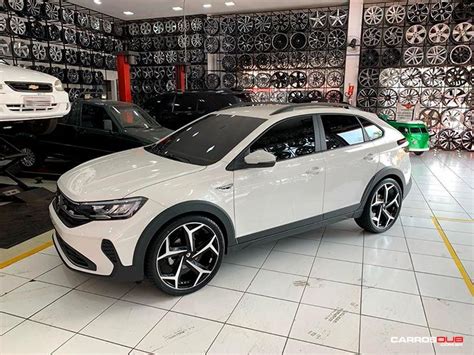 VW Nivus Rebaixado Rodas Volcano Dasher Aro 20 Carros De Luxo