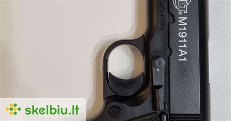 Airsoft Pistoletas Colt M A Spyruoklinis Skelbiu Lt