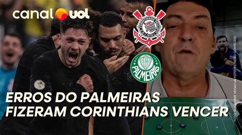 CORINTHIANS FOI COMPETITIVO E APROVEITOU ERROS DO PALMEIRAS PARA VENCER