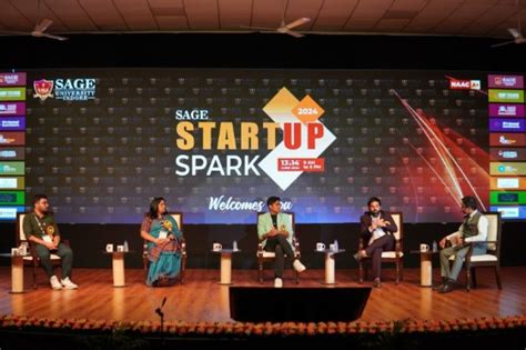 Startup Conclave In Indore MP India SAGE Startup Spark Idea Expo 2024