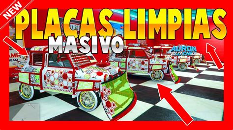 PLACAS LIMPIAS TRUCO DE DUPLICAR SOLO SIN AYUDA MUY FACIL GTA V